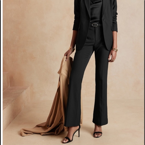 MICHAEL KORS~ Size 14 Stretch Dress Pants ~Jet Black~